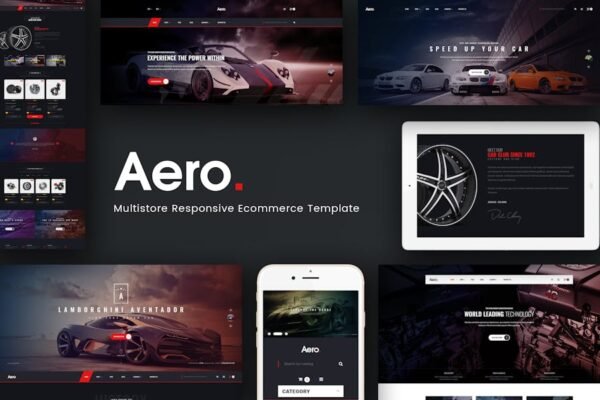 Aero - Car Accessories Opencart 3.x Theme