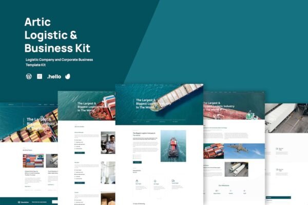 Artic - Logistics & Business Elementor Template Kit