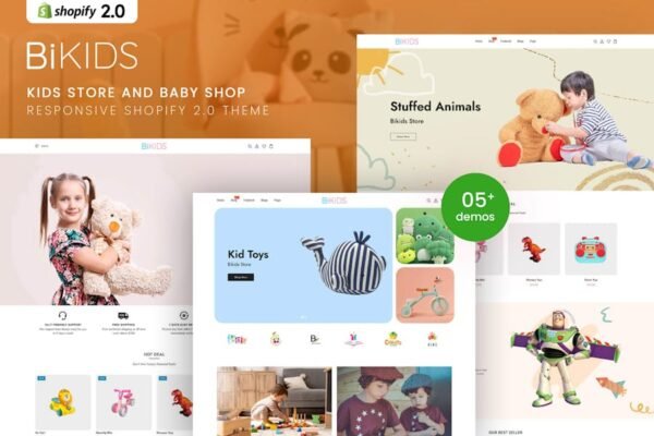 Bikids - Kids Store & Baby Shop Shopify 2.0 Theme