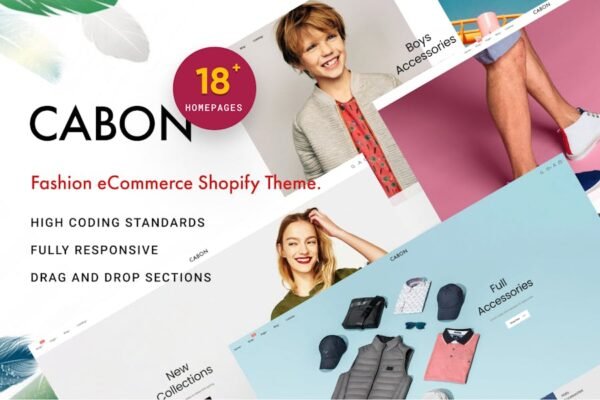 Cabon - Minimal Clean Multiple Shopify Theme