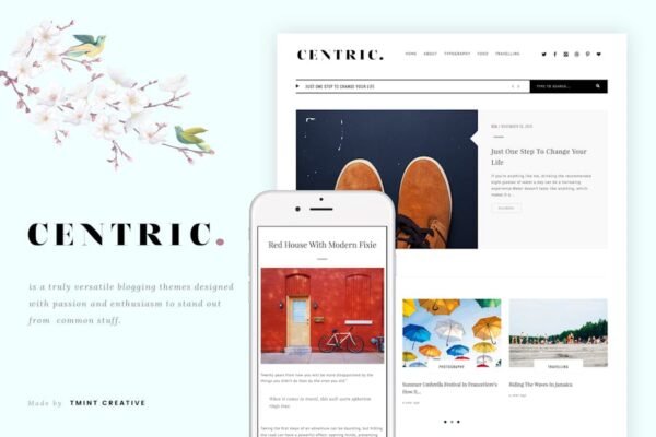 Centric - A Versatile Tumblr Theme