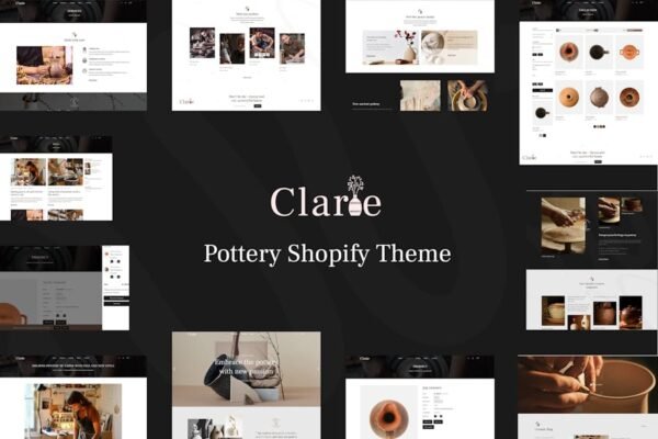 Clarie - Pottery, Crafts Handmade Shopify Theme