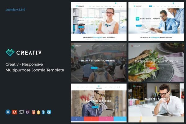 Creativ - Responsive Multipurpose Joomla Template