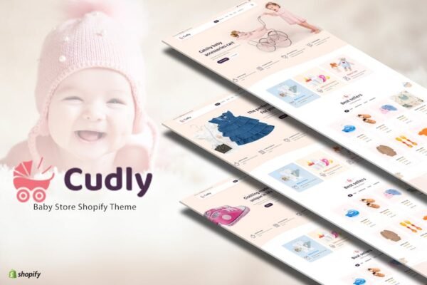 Cudly - Toys Store, New Born Babies Shopify Theme