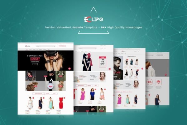 Eclipo - Fashion VirtueMart Joomla Template