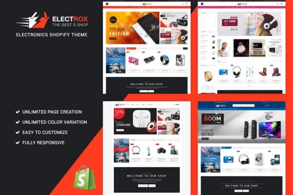Electrox - Electronics Shopify Theme