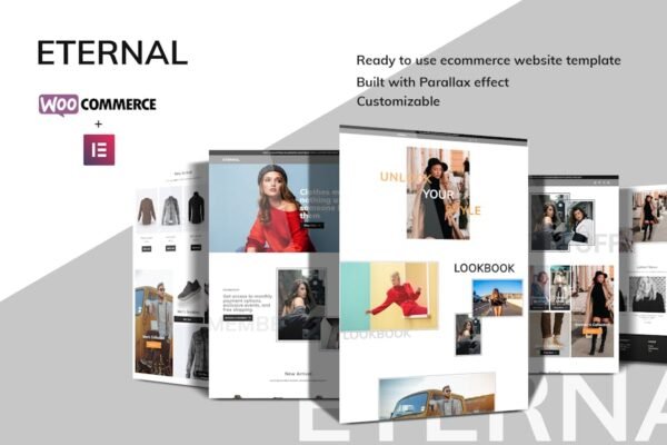 Eternal - Ecommerce Elementor Template Kit