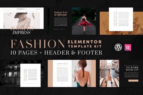 Fashion Art - WooCommerce Elementor Template Kit