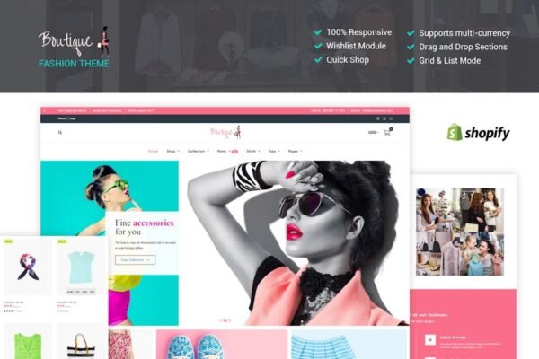 Fashion Boutique - Responsive Shopify Theme