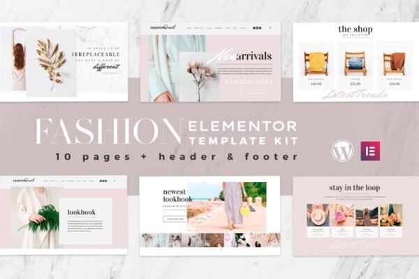 Fashion Feel - WooCommerce Elementor Template Kit