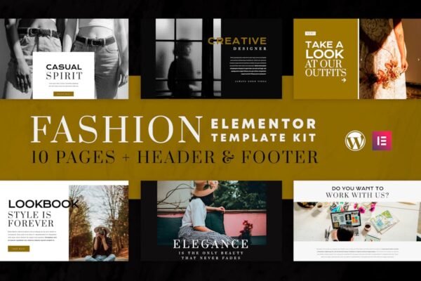 Fashion Spirit - WooCommerce Elementor Template Kit