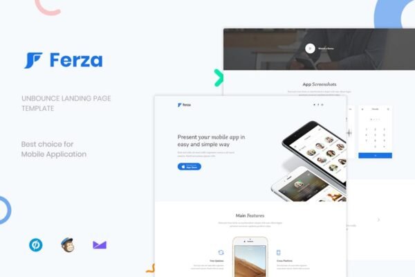Ferza - Applications Unbounce Landing Page