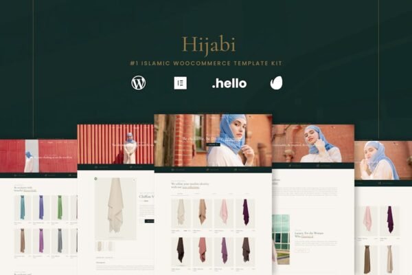 Hijabi - Muslim Shop Woocommerce Elementor Template Kit