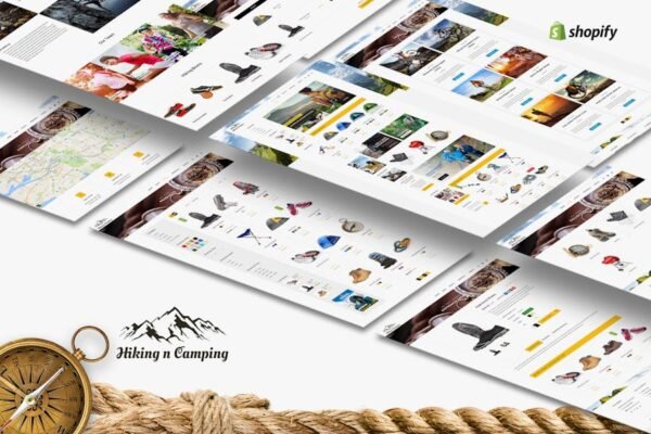 Hiking & Camping- Outdoor, Adventure Shopify Theme