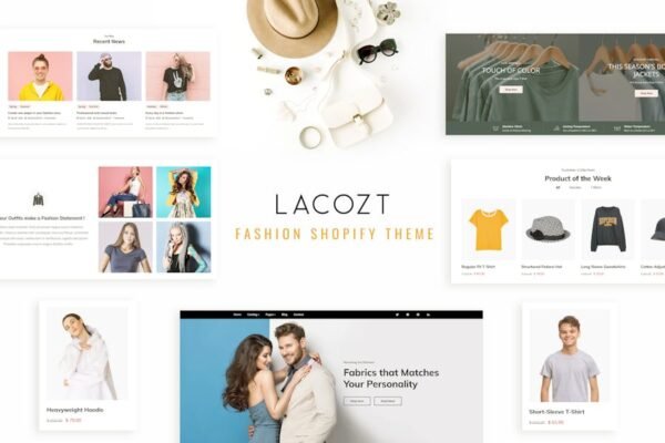 Lacozt - Clothing and Fashion Store Shopify Theme