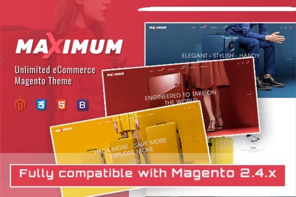 Maximum - Multipurpose Magento 2 Template