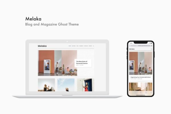 Melaka - Blog and Magazine Ghost Theme