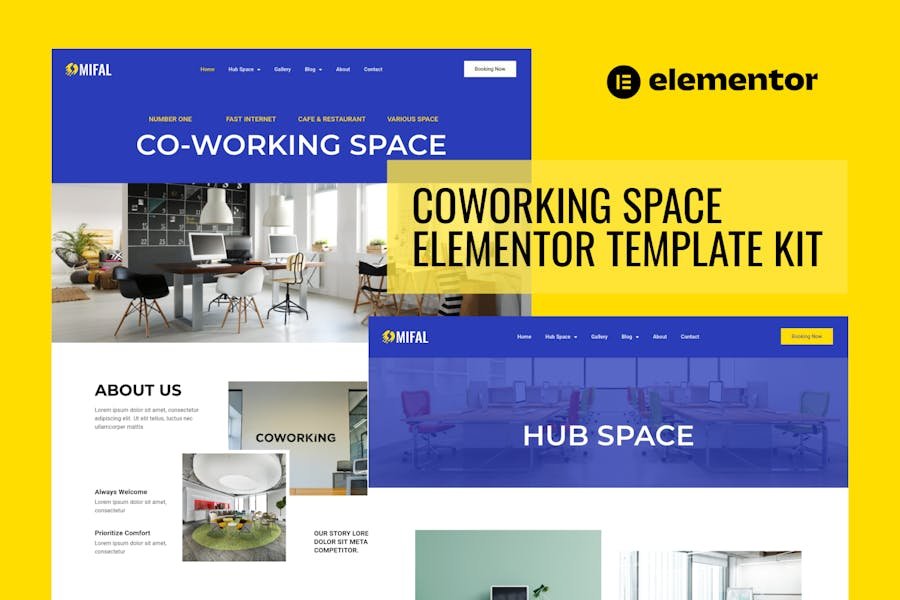 mifal-coworking-space-elementor-template-kit