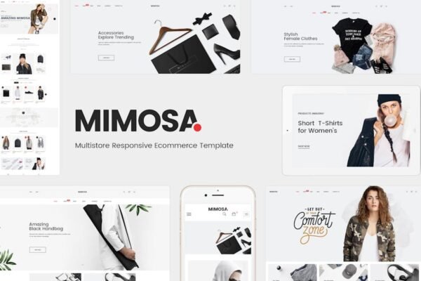 Mimosa - Responsive Fashion Opencart 3 Theme