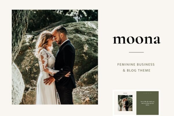 Moona - Feminine Business & Blog Theme