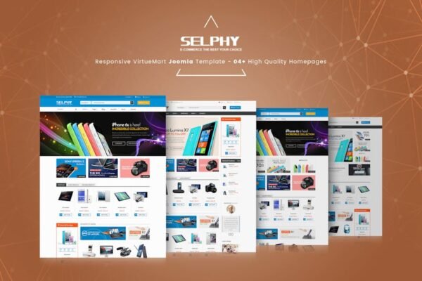 Selphy - Responsive VirtueMart Joomla Template