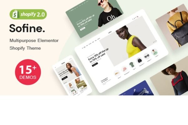 Sofine - Clean, Versatile, Responsive Shopify Them