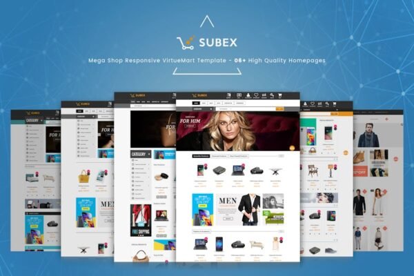 Subex - Mega Shop Responsive VirtueMart Template