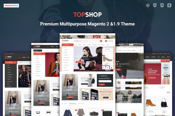 Topshop - Premium Magento 2 &1.9 Fashion Theme