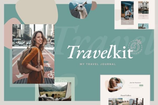 TravelKit - Journal & Blog Template Kit for Elementor