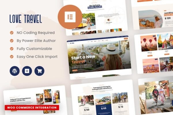 TravelTour - Travel & Booking Template Kit