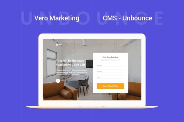 Vero - Marketing Unbounce Template