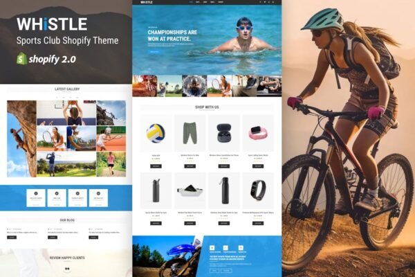 Whistle - Shopify Sports Shop