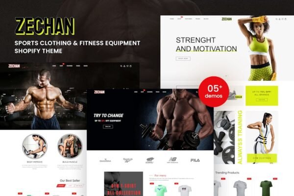 Zechan - Sports Clothing & Fitness Equipment