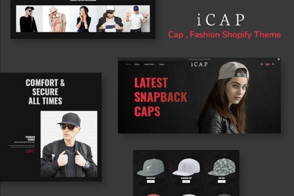 icap - Caps, Fashion Shopping Shopify Theme