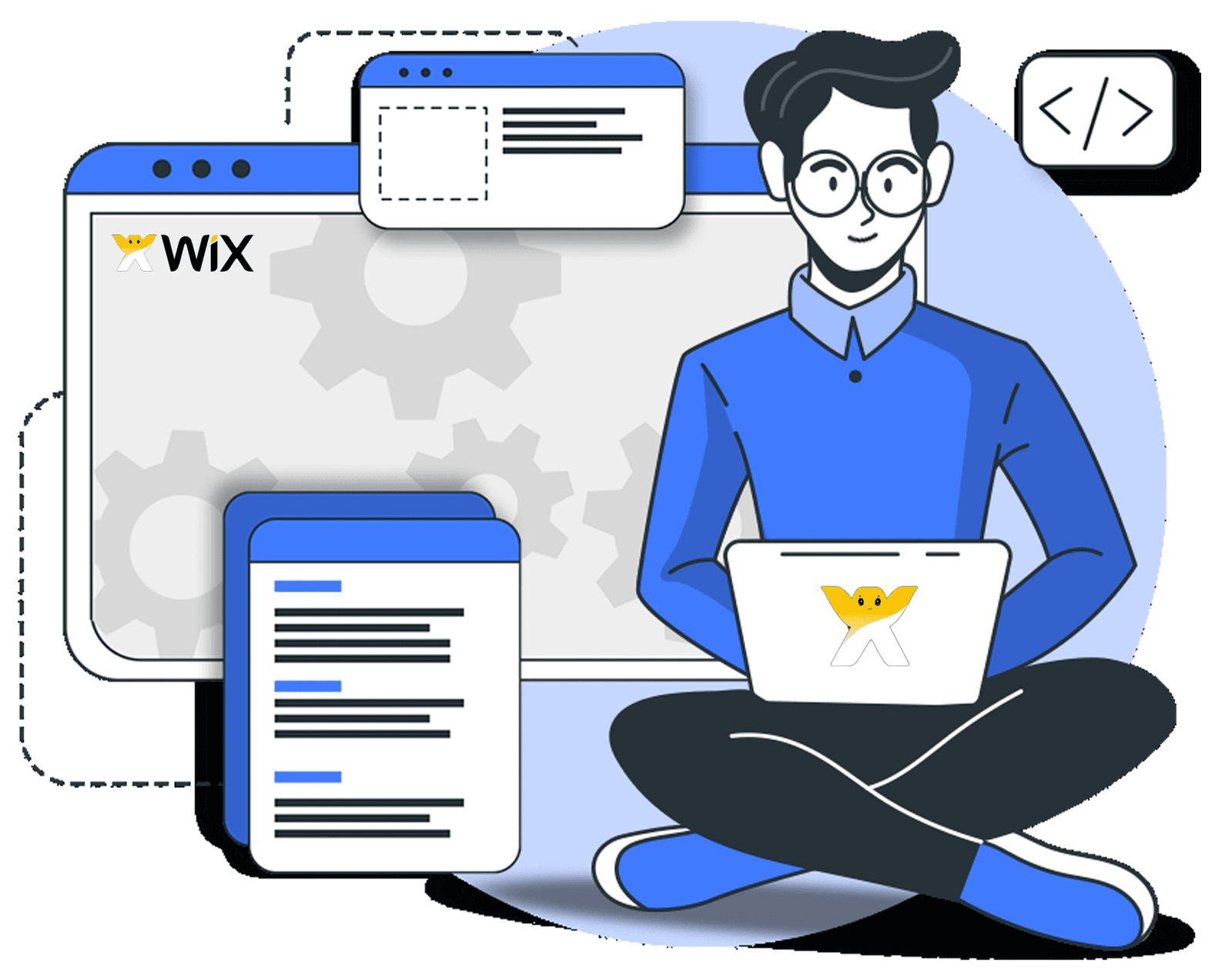 Wix website design service mland india technologies